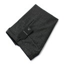 アウトレット【SALE30】S/S 新作 PT01 ( PTゼロウーノ ) / GHOST 「SHADE」 / STRAIGHT FIT / ピンチェック柄 ウール リネン パンツ【COHFSM】【990.ブラック】【送料無料】