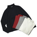オリジナル ヴィンテージ スタイル / ORIGINAL VINTAGE STYLE / ニット / ウール モックネック【オフホワイト/グレー/レッド/ネイビー】【SALE】