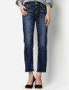 【国内正規品】【LADIES】【SALE30】F/W 新作 RED CARD ( レッド カード ) / Anniversary 25th Crop ( アニバーサリー 25th クロップ ) / コットン ストレッチ カットオフ デニム パンツ【インディゴ】【送料無料】