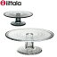 イッタラ iittala カステヘルミ ケーキスタンド 24cm クリア 1019580 KASTEHELMI Cake stand clear サービングスタンド ガラス 北欧