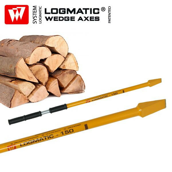O}`bN ܂@ 4kg ь^  CG[ ubNnh AEghA Lv dXg[u LM-150 Logmatic Wedge Axe small axe Yellow with black handle 