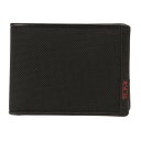 TUMI トゥミ 19233D ALPHA アルファ ダブル・ビルフォード 財布 二つ折り ブラック 送料無料