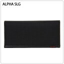 TUMI トゥミ 19243D SLG アルファ エスエルジー Breast Pocket Wallet ブレスト ポケット ウォレット black ブラック 財布 送料無料