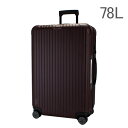 【E-Tag】 電子タグ RIMOWA リモワ スーツケース 78L サルサ マルチウィール 810.70.14.4 カルモナレッド SALSA MultiWheel matte carmonarot キャリーバッグ キャリーケース 旅行 送料無料