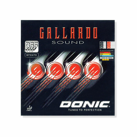 ギャラード　サウンド - AL028 [卓球ラバー ドニック／DONIC]