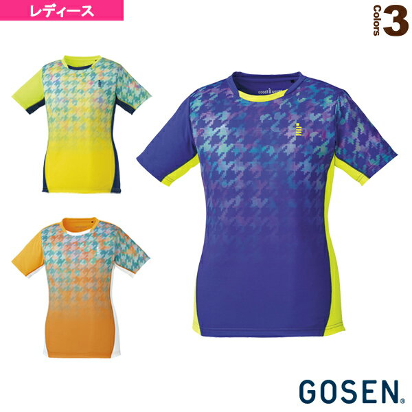 ゲームシャツ／レディース（T1807）《ゴーセン テニス・バドミントン ウェア（レディース）》の画像