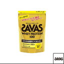 [SAVAS オールスポーツサプリメント・ドリンク]ザバス ホエイプロテイン100 17食分／357g／バナナ風味（CZ7351）