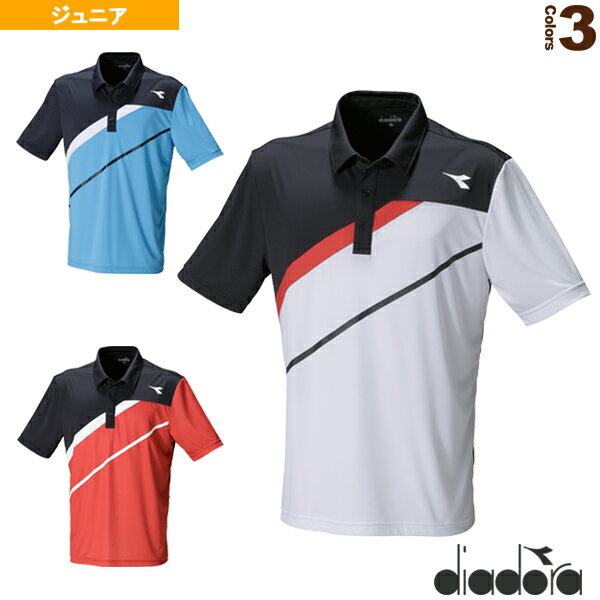 JR ゲームシャツ／ボーイズ（DTJ8388）《ディアドラ テニス ジュニアグッズ》の画像