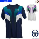 HAWK T-SHIRT/メルボルン Tシャツ/メンズ(SGT-38480)《セルジオタッキーニ テニス・バドミントン ウェア(メンズ/ユニ)》