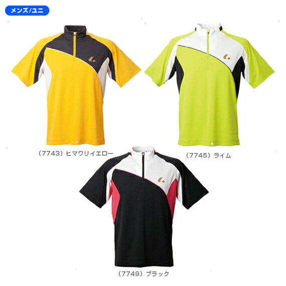【送料無料】【2012年春夏モデル】Uni ゲームシャツ - XLP-774 [テニスウェア（メンズ／ユニ） ルーセント／LUCENT]