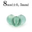 t37 【1粒売り】<フローライト>丸ビーズ 8mm 10032387パワーストーン バラ売り 天然石 女性 男性 レディース メンズ 360円