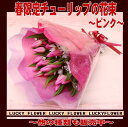 【春限定花束】【成人式】【春限定】【バレンタイン】入荷しました。チューリップの花束!!【送料無料】『ピンク系!チューリップ20本入りで大切なあの人に思いを贈ろう!!』