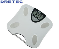 ドリテック／DRETEC　体重計（体組成計）　ドクタースキャン　シルバー　BS-211SV　[b]身長・年齢・性別を入力し体組成を測定！体重・体脂肪率・筋肉量・体水分量も測定できます！ドリテック　ドクタースキャン　シルバー