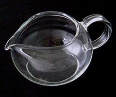 悠遊器房　茶海平型　200　FH204YP　（耐熱ガラス製・茶器・アサヒ）　[a]