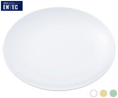 エンテック／ENTEC　給食用食器　ライス皿　メタ型　16.5cm　No.32B　（日本製・国産・メラミン食器・給食食器・千羽鶴印・洋皿・丸皿・平皿）
