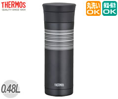 サーモス／THERMOS　真空断熱ケータイマグ　JMK-501　マットブラック　（水筒）