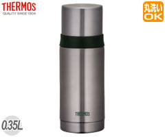 サーモス／THERMOS　ステンレス　スリムボトル　FEI-351　クールグレー　（水筒・魔法瓶）