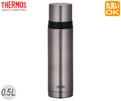 サーモス／THERMOS　ステンレス　スリムボトル　FEI-501　クールグレー　（水筒・魔法瓶）