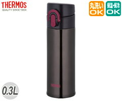 サーモス／THERMOS　真空断熱ケータイマグ　JNI-300　ブラック　（水筒）