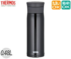 サーモス／THERMOS　真空断熱ケータイマグ　JMZ-480　ブラック　（水筒）