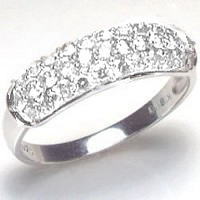 K18 1.0ctダイヤモンドパヴェリング（指輪）1.0カラット大粒ダイヤモンド輝き保証価格以上の品質に驚きます【18金】【18k】【ゴールド】