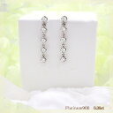 【プラチナ】pt900 0.3ct テンダイヤモンドピアス『...