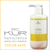 【送料無料】シュワルツコフ BC KUR カラーセーブ シャンプー 750mL【ヘアカラー用】【RCP】【※】