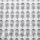 ★5枚までメール便【ネコポス】対応★【日本限定カラー】生地ハーフカットクロス marimekko マリメッコ VIHKIRUUSU ヴィヒキルース(ヴィキルース)ホワイト×ブラック 73×50cm