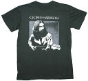 George Harrison / Live Portrait Tee (Charcoal) - ジョージ・ハリスン (ザ・ビートルズ) Tシャツ