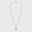【国内正規品】GUCCI/グッチ GUCCI GHOST/グッチゴースト シルバー ネックレス 455276