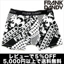 【2枚で送料無料】【レビューで5％OFF】FRANK DANDY／Aguada Boxer（ブラック） フランクダンディー【正規品】ボクサーパンツ誕生日 プレゼント ギフト ラッピング 無料＾＾2012夏物【RCPmara1207】