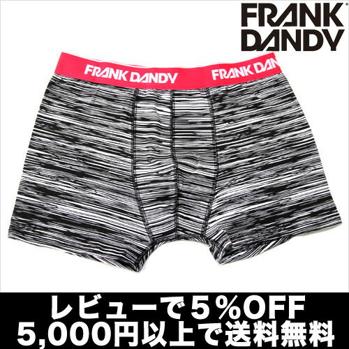 【2枚で送料無料】【レビューで5％OFF】FRANK DANDY／Line Boxer（ブラック） フランクダンディー【正規品】ボクサーパンツ誕生日 プレゼント ギフト ラッピング 無料＾＾2012夏物【RCPmara1207】