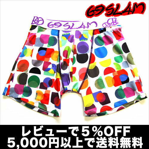 【2枚で送料無料】69SLAM／MEN DOT DOT M XSサイズはレディースOKサーフ系ロックスラム【正規品】ボクサーパンツ誕生日 プレゼント ギフト ラッピング 無料＾＾2012夏物【RCPmara1207】