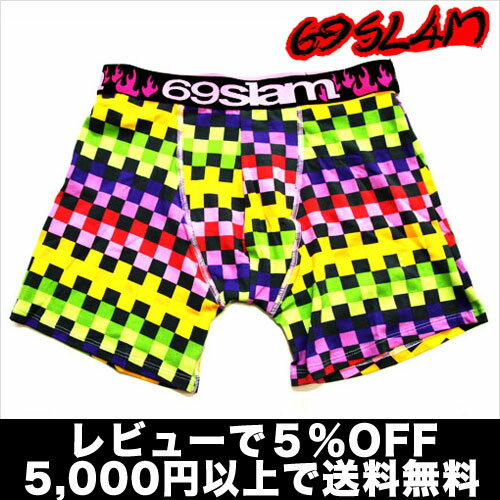 【2枚で送料無料】69SLAM／MEN NIRVANA C XSサイズはレディースOKサーフ系ロックスラム【正規品】ボクサーパンツ誕生日 プレゼント ギフト ラッピング 無料＾＾2012夏物【RCPmara1207】