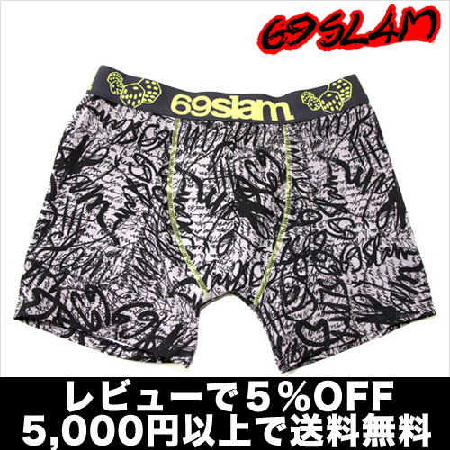 【2枚で送料無料】69SLAM／LETTERS C XSはレディースOKサーフ系ロックスラム【楽ギフ_包装選択】【あす楽】【正規品】ボクサーパンツ誕生日 プレゼント ギフト ラッピング 無料＾＾2012夏物【RCPmara1207】【マラソン201207_ファッション】【ラッピング無料】【メール便対応】【即日発送】 セール SALE ％OFF かっこいい かわいい 派手 ワイルド セクシー おしゃれ、上品でセレブなボクサーパンツ