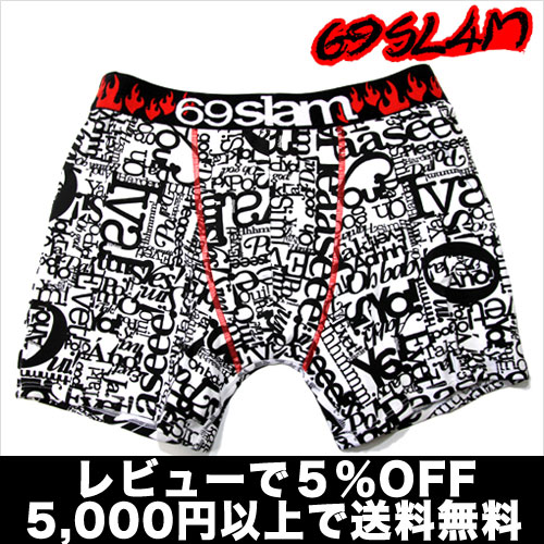 【2枚で送料無料】69SLAM／OUI！ C XSはレディースOKサーフ系ロックスラム【正規品】ボクサーパンツ誕生日 プレゼント ギフト ラッピング 無料＾＾2012夏物【RCPmara1207】