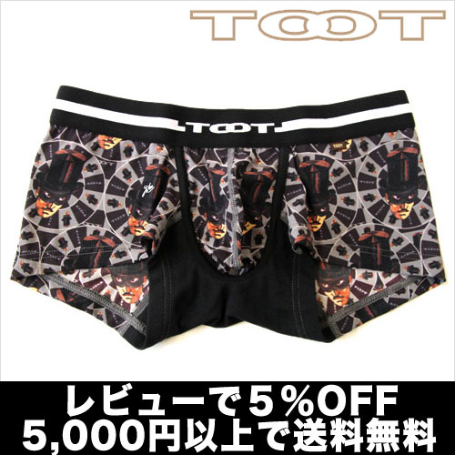 【5,000円以上で送料無料】TOOT／横尾忠則×TOOTコラボ（ブラック） トゥート【テイストセクシー】【正規品】ボクサーパンツ誕生日 プレゼント ギフト ラッピング 無料＾＾2012夏物【RCPmara1207】