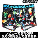 【5,000円以上で送料無料】【レビューで5%OFF】WAXX/COCKLAIL カクテル(ブラック) ワックス【楽ギフ_包装選択】【あす楽】【正規品】ボクサーパンツ 誕生日 プレゼント ギフト ラッピング 無料^^【テイストセクシー】【ローライズ】2013冬物セール