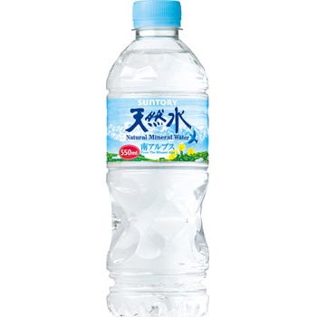 【南アルプスの天然水】サントリー　天然水　南アルプス　550mlPET×1ケース（24本）【4ケースまで1配送料】【残暑御見舞】【お供え】【2sp_120706_a】【2sp_120810_green】【SBZcou1208】