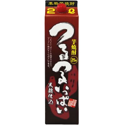 【父の日 ギフト】老松酒造 25°つるつるいっぱい（芋焼酎） 2Lパック【つるつるいっぱいとは福井の方言でグラスにお酒がなみなみに注がれている状態】＜父の日 焼酎 芋焼酎 ギフト プレゼント Gift 贈答品 お酒 紙パック＞