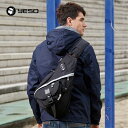 ボディバッグYESO イエソン ボディバッグ メンズ レディース ボディバッグ ワンショルダー ボディバッグ おしゃれ ボディバッグ 斜めがけバッグ ボディバッグ ボディバッグ 通学 ボディバッグ アウトドアブランド 28.5L Y2506-S