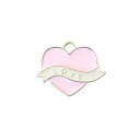 【40%OFFセール】ハートLOVEチャーム メール便対応 ...