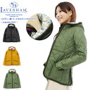 ●● 新作 ●●【正規品・送料無料・代引手数料無料】◆◆Lavenham - ラベンハム -キルティングフードジャケット 裏地リバティー☆☆定番人気CRAYDONモデルに大人キュートなリバティー柄をコラボさせたフードキルティングジャケット☆【smtb-KD】【select-shop】
