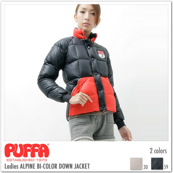 ǥ 50%OFF!ʡ̵ۢselect-shopPUFFA - ѥåե - ALPINE BI-COLOR DOWN JACKET- ѥХ顼󥸥㥱å -