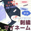 家族みんなで使える名札♪『刺繍マイネーム 20枚入り』名前シール お名前シール アイロン 名前ワッペン 名札 入園入学準備 名前 ワッペン ひらがな アップリケ
