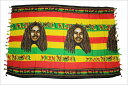 インテリアクロス BOB MARLEY ボブ・マーリー D 【 インテリア / レゲエ / REGGAE / ラスタ ジャマイカ / マルチクロス / メール便可 / あす楽 】