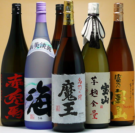 魔王他芋焼酎1.8×6入選べる宝山芋麹全量　