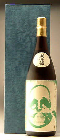 山口酒造【福岡の酒】庭の鶯 だるまラベル大吟醸酒1,800ml