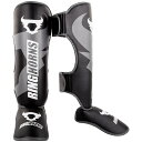 RINGHORNS レッグガード CHARGER SHIN GUARDS INSTEPS (ブラック) //レガース キックボクシング スパーリング 防具 脛ガード 格闘技 送料無料