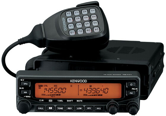 TM-V71　KENWOOD　アマチュア無線機　144/430MHz FMデュアルバンダー20W機　■EchoLink対応機能・・・受信改造済み■